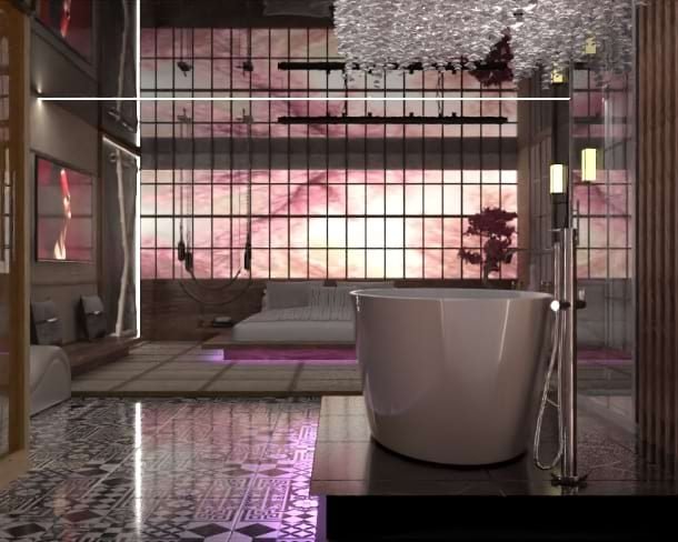 Strefa SPA - wizualizacja